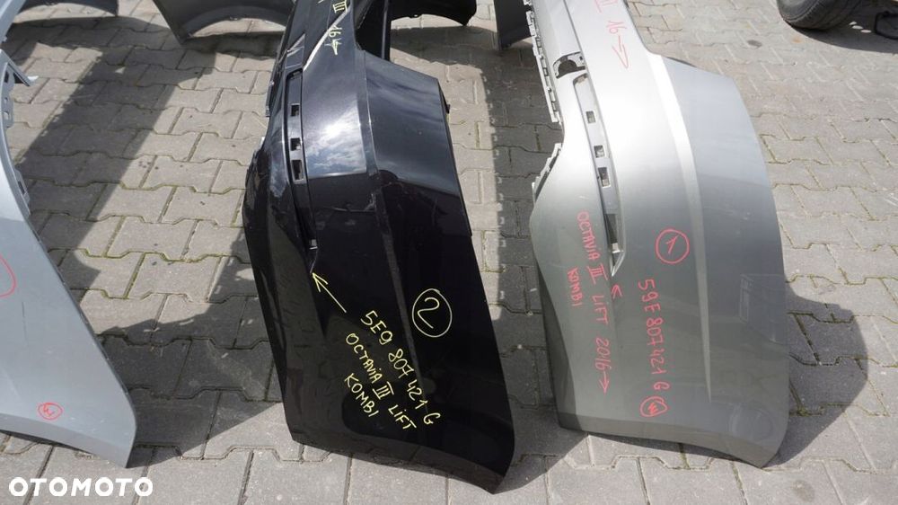 SKODA OCTAVIA III ZDERZAK TYŁ (dostępne 8 zderzaków ) - 10