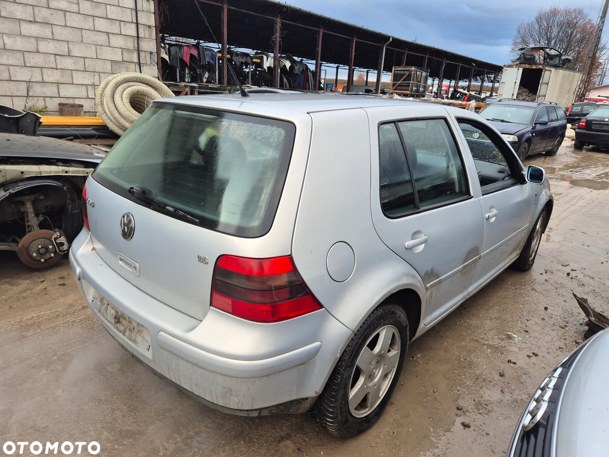 VW VOLKSWAGEN GOLF IV LB7Z maska pokrywa silnika klapa bagażnika zderzak lampa reflektor pas przedni stop lampy - 3