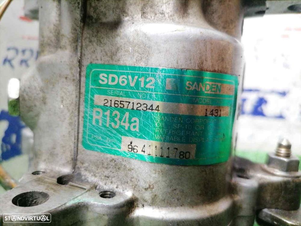 COMPRESSOR AR CONDICIONADO CITROEN SAXO 2001 -9641111780 - 1
