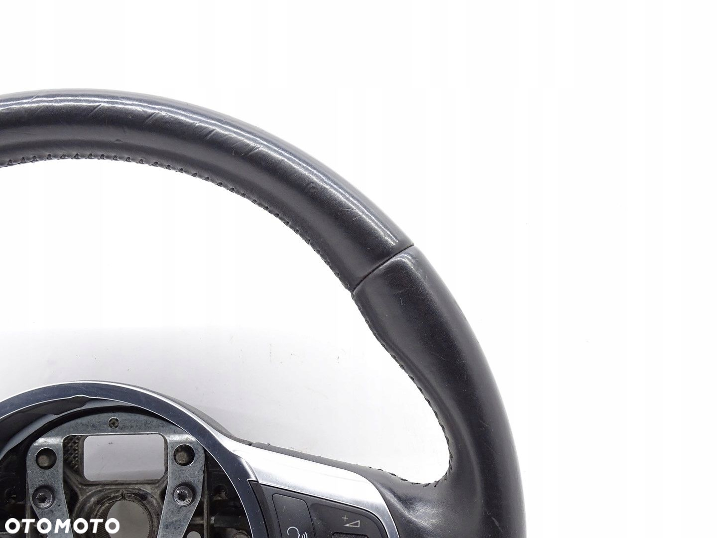 KIEROWNICA ŚCIĘTA SKÓRA MULTI MULTIFUNKCJA AUDI TT 8J 8J0419091B CHROM - 4