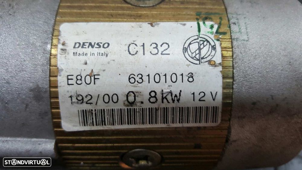 MOTOR DE ARRANQUE FIAT BRAVA (182) 1.2 16V CAT - 4