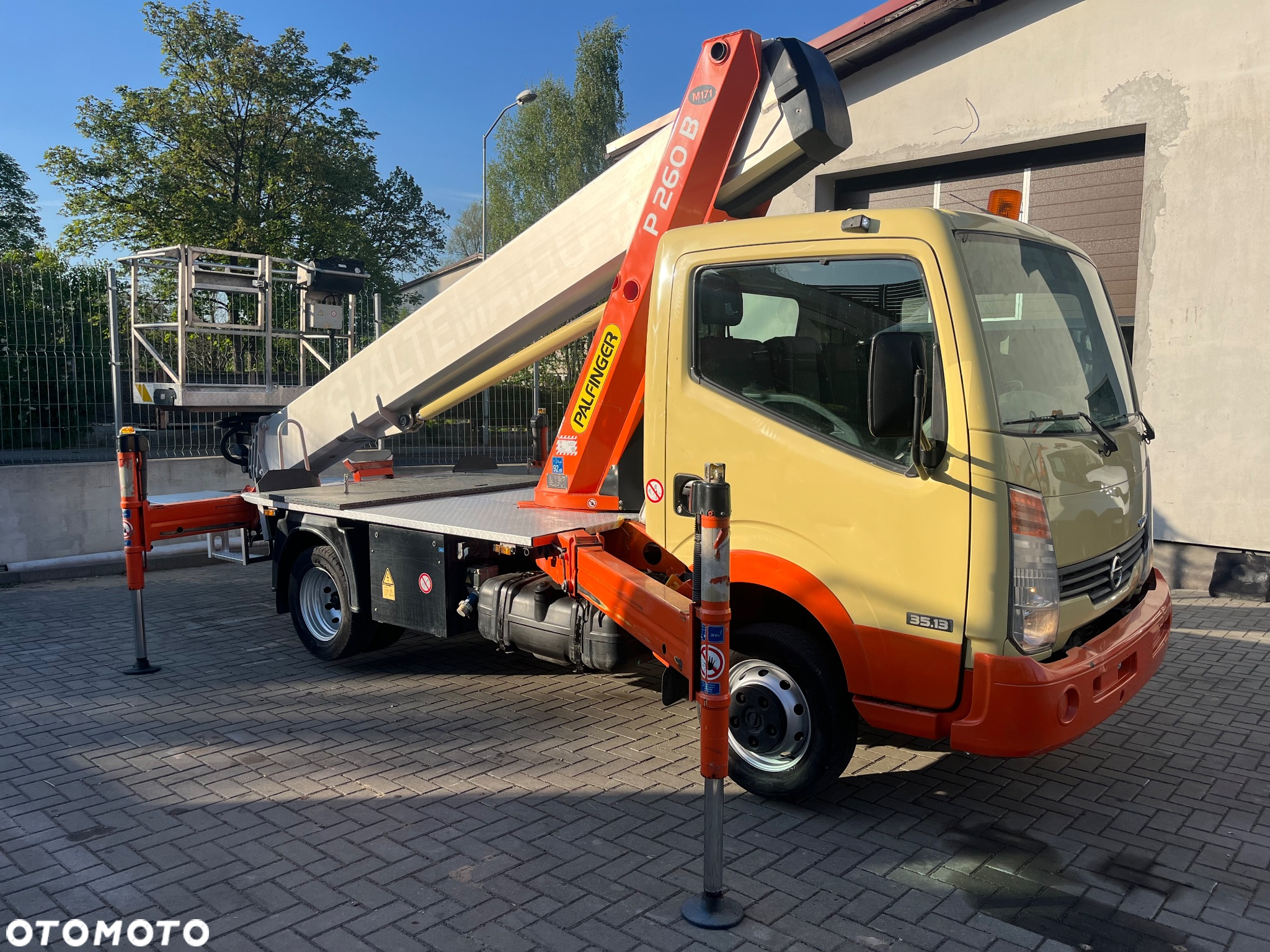 Nissan Podnośnik Koszowy 26 metrów Zwyżka 15 w Bok Wumag Palfinger UDT jak Ruthmann Multitel Gsr - 8