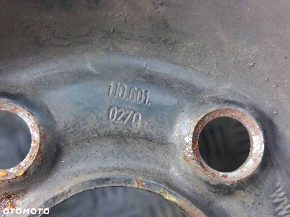 KOŁO FELGA ZAPAS 5X100 6Jx15 195/65R15 VW AUDI SKODA SEAT 1J0601027Q - 5