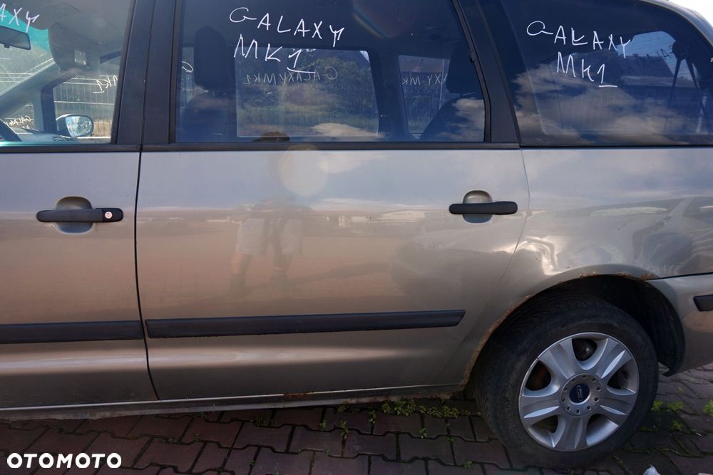 DRZWI TYLNE LEWE GALAXY I MK1 LIFT ZIELONY SPRUCE FORD 2000-2006 - 2