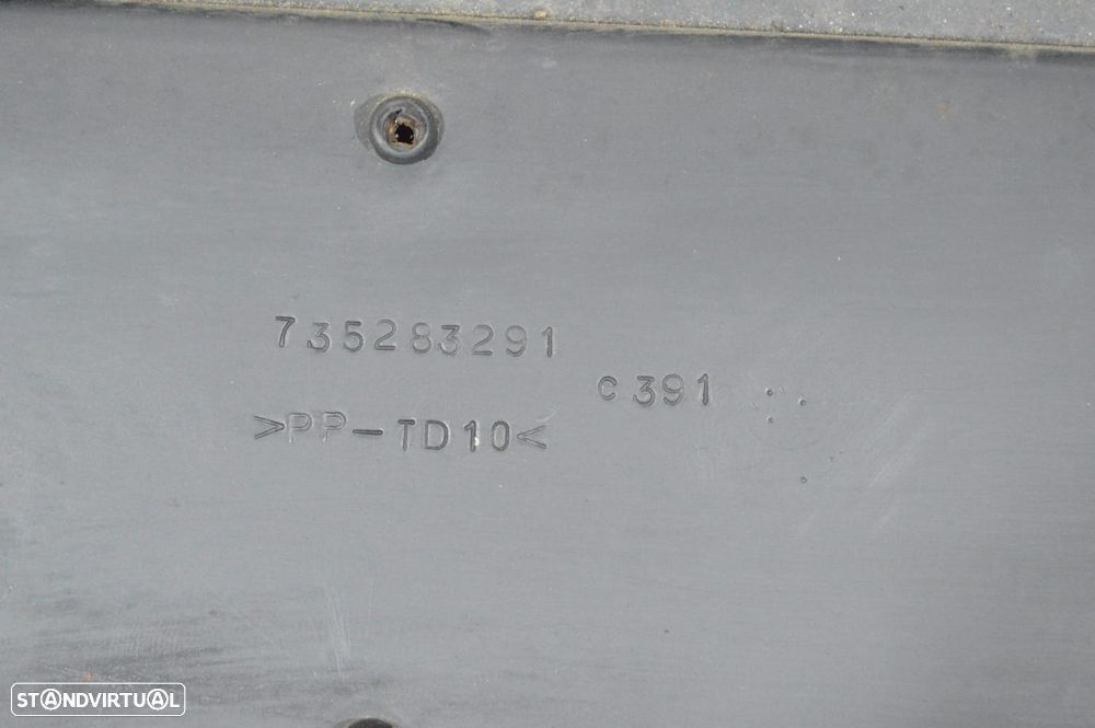 PARACHOQUES FRENTE FRONTAL FIAT 735283291 0735283291 FIAT SEICENTO 600 187 PARA-CHOQUES PARA CHOQUES ORIGINAL - 6