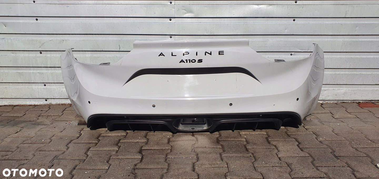 RENAULT ALPINE A110 S ZDERZAK TYŁ TYLNY - 1