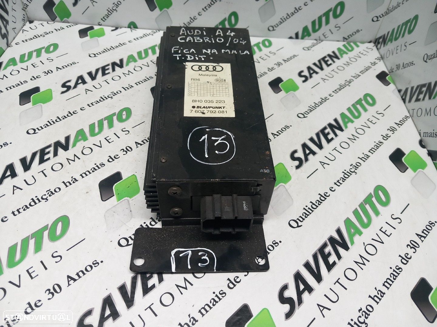 Módulo Som / Amplificador / Rádio Audi A4 Cabriolet (8H7, B6, 8He, B7) - 1