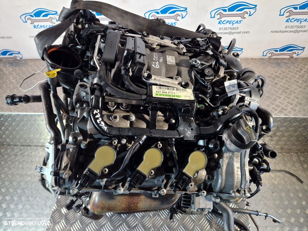 Motor Completo Mercedes Benz SKL 280 R171 3.0i V6 24V 231CV M272.942 272.942 M272942 M272 - 4