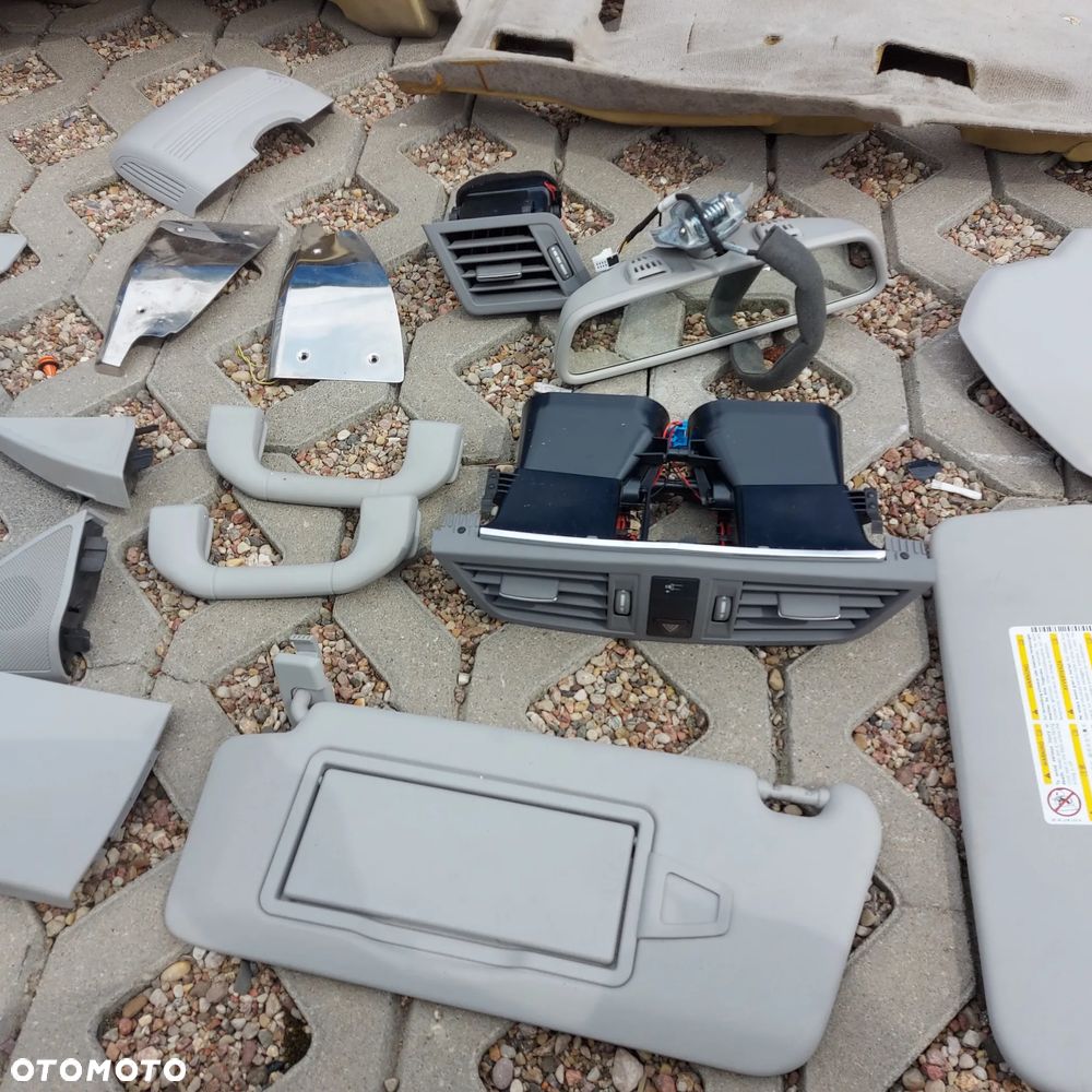 WNETRZE KOMPLETNE FOTELE KANAPA MERCEDES E W207 COUPE ORYGINAL DEMONTAZ BOCZKI DYWANY OSLONY PODLOKIETNIK - 32