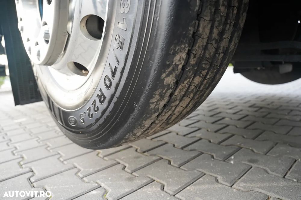 Renault T HIGH 440 DTI 13 / 6X2 / 9.5 M CORTINĂ / I-PARK COOL / PUNTE RELAXABILĂ / PODEA REZISTENTĂ / JANTE DIN ALIAJ / DHOLLANDIA LIFT / - 18
