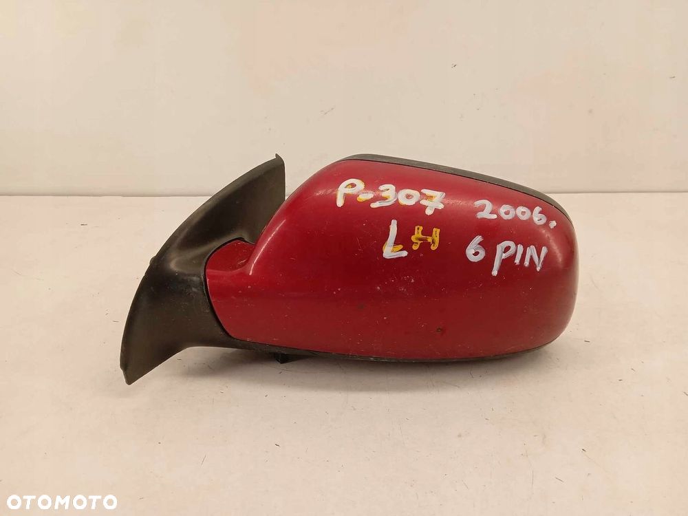 LUSTERKO LEWE DRZWI PEUGEOT 307 01-07 6 PIN - 1