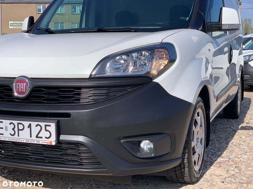 Fiat PROFESSIONAL DOBLO L2 Long VAN MAXI WZMOCNIONY Ładowność 961kg, Homologacja cięż. VAT-1, HAK 1300kg wpinany, BAGAŻNIK, Alarm, Czujniki parkowania, Halogeny, Podgrzewane fotele, Koła 16' MOCNY NAPĘD 1.6 MultiJet, 105KM Emisja spalin Euro-6, Skrzynia biegów 6cio stopniowa! Oryginalna zabudowa paki, - 14