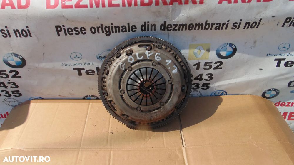 Volanta VW Golf 6 motor 1.2 benzina jetta Seat leon 1.2tsi Polo Skoda fabia placa presiune disc amb - 1