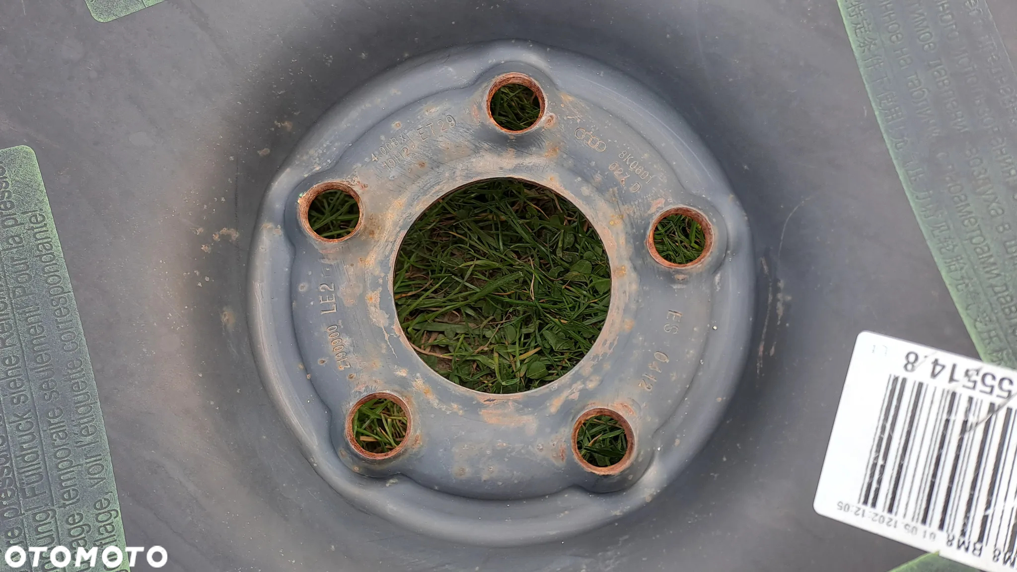 Koło Dojazdowe 19 Audi A4 B8 B9 A5 8T 5x112 ET 29 125/70 R19 8K0601027D - 3