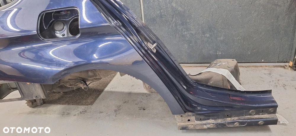 BMW 5 F10 ĆWIARTKA PRAWA TYLNA BŁOTNIK PRAWY TYŁ SŁUPEK POSZYCIE NADKOLE A89 IMPERIALBLAU BRILLANTEFFEKT METALLIC - 10