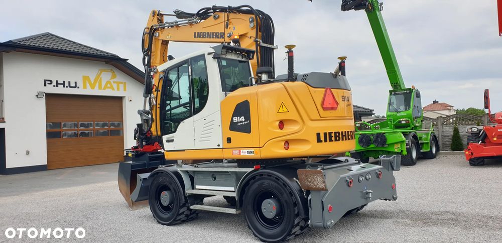 Liebherr 914 COMPACT/ rototilt /szczypce/ GPS 3D Leica/ sprowadzony - 2