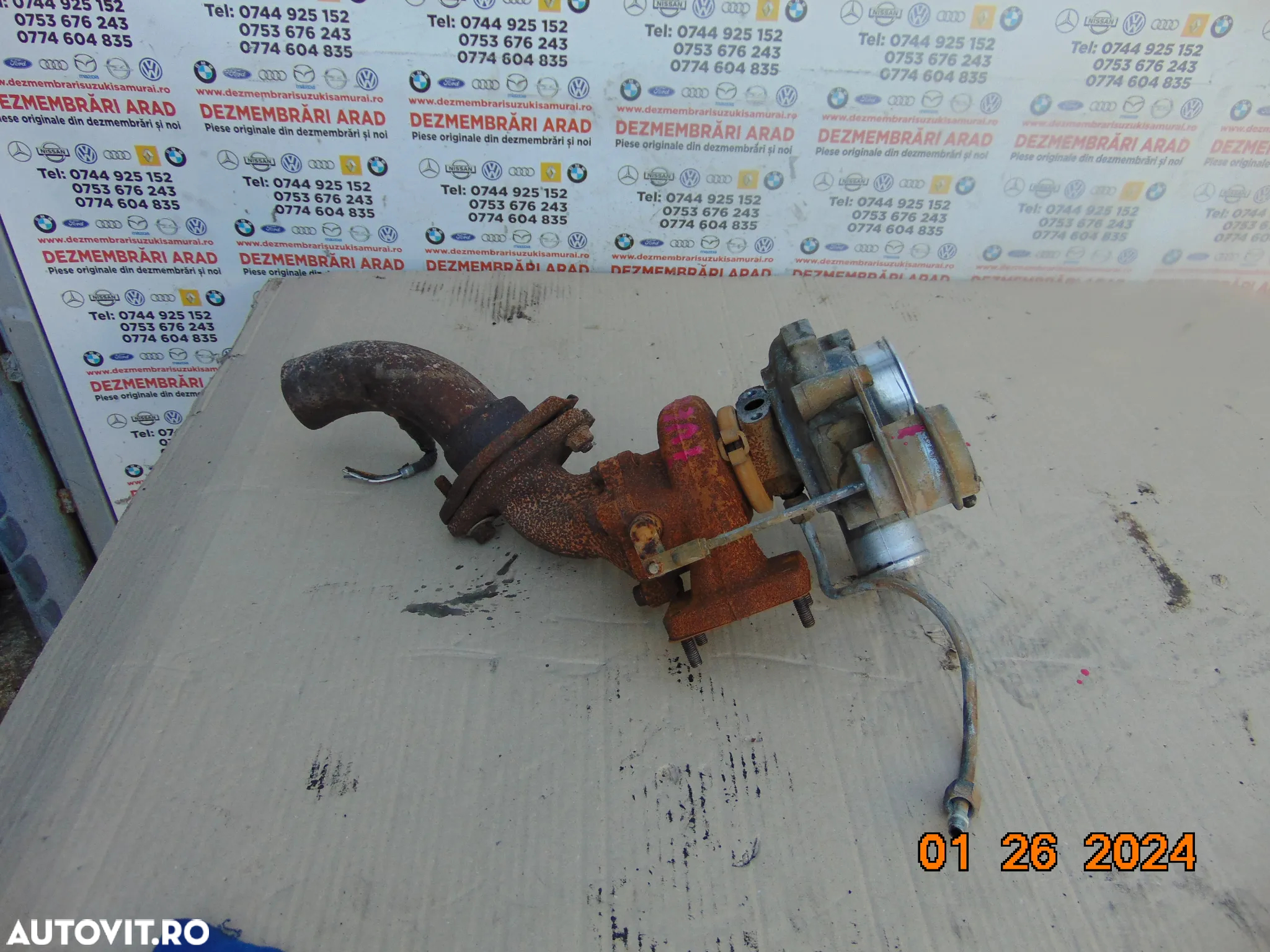 Turbina iveco 3.0 euro 4 iveco daily 2006-2011 euro 4 turbosuflanta cod - 3