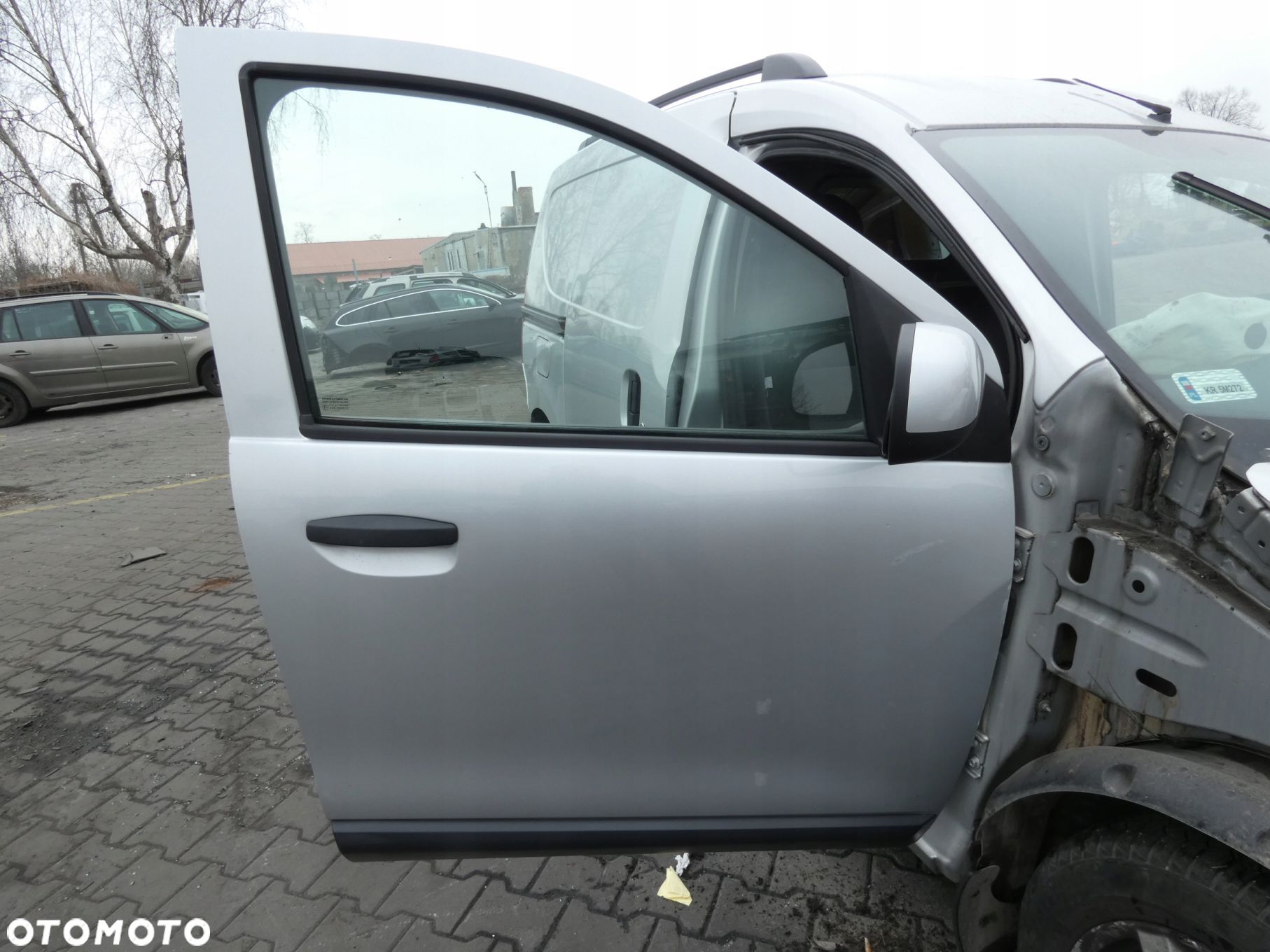 Ted69 Kompletne Drzwi Prawy Przód Dacia Dokker 2012-2017 - 1