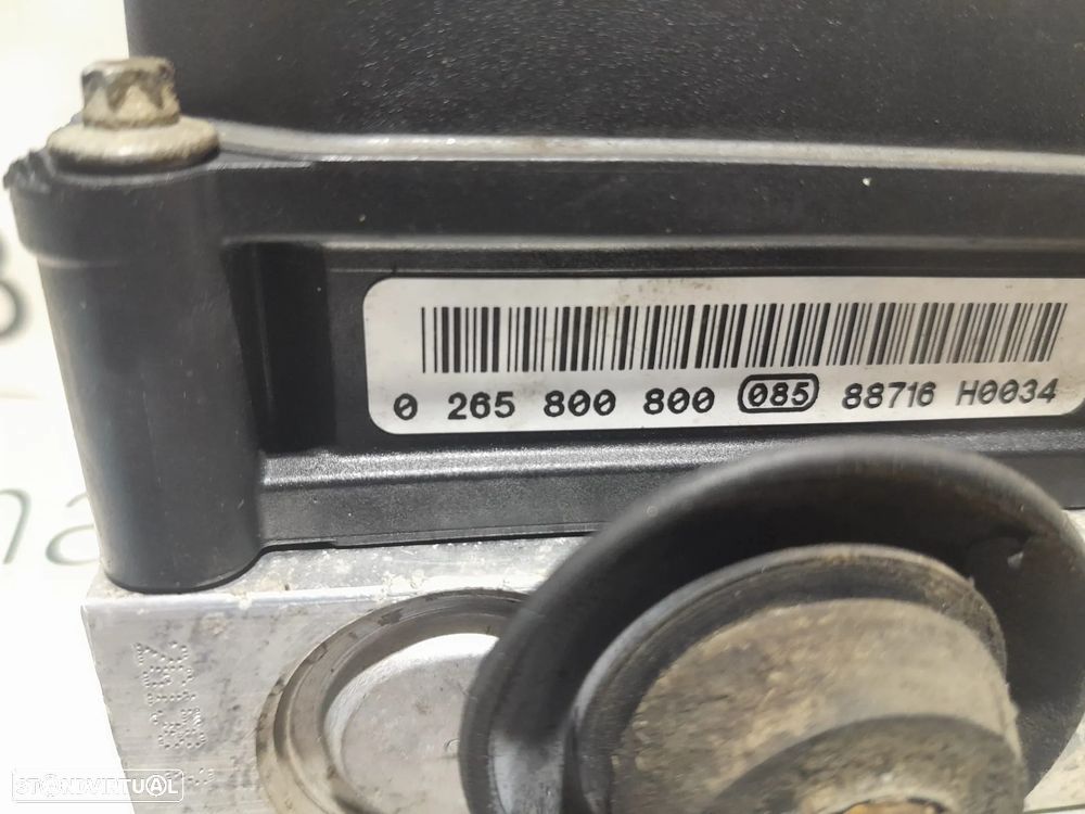 ABS MODULO BLOCO HIDRAULICO FIAT 500 312 1.2i 8V 69CV 169 A4.000 312AXA1A 51824574 0265800800 - 5