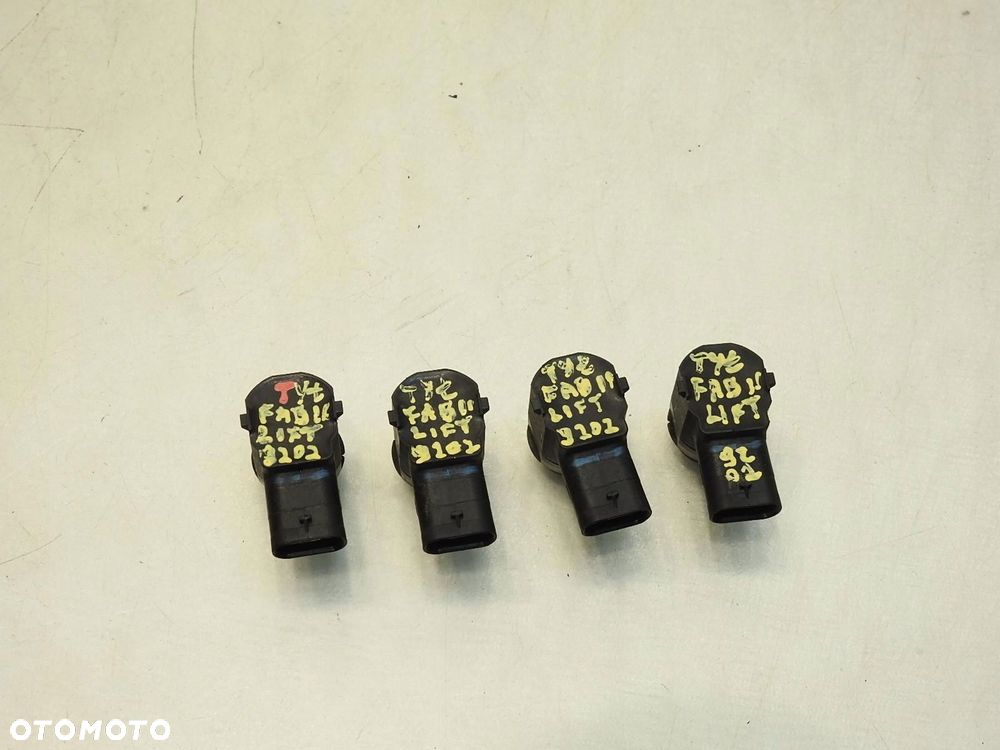 CZUJNIK CZUJNIKI PARKOWANIA PDC TYŁ 9202 SKODA FABIA II 4H0919275 - 5