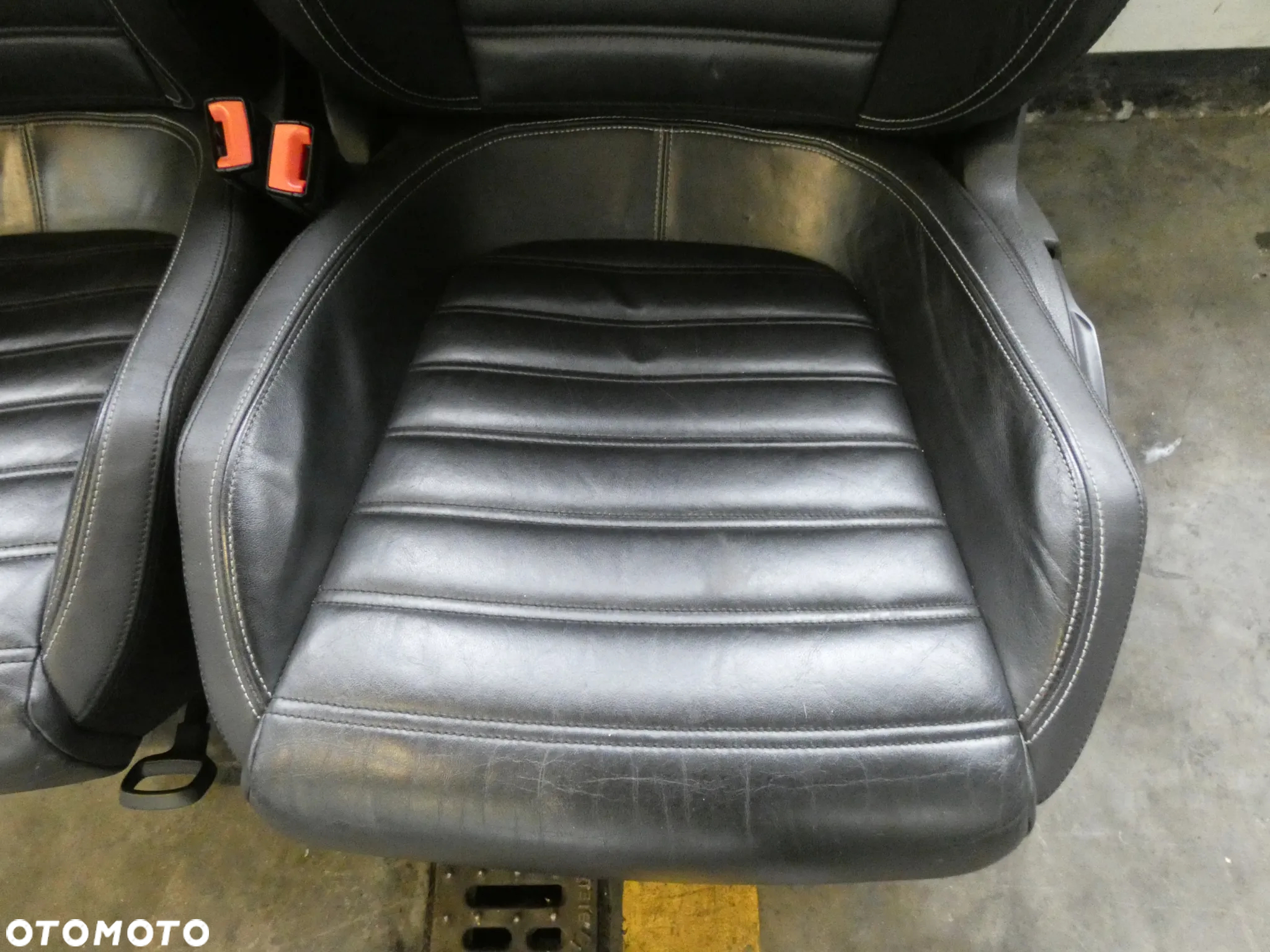 VW PASSAT CC LIFT GRZANE FOTELE PRZÓD TYŁ KANAPA KOMPLET CZARNA SKÓRA GORLICE - 3
