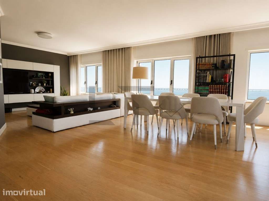 Apartamento T4 com plena vista Rio e Garagem, para Venda no Parque ... - Grande imagem: 5/35