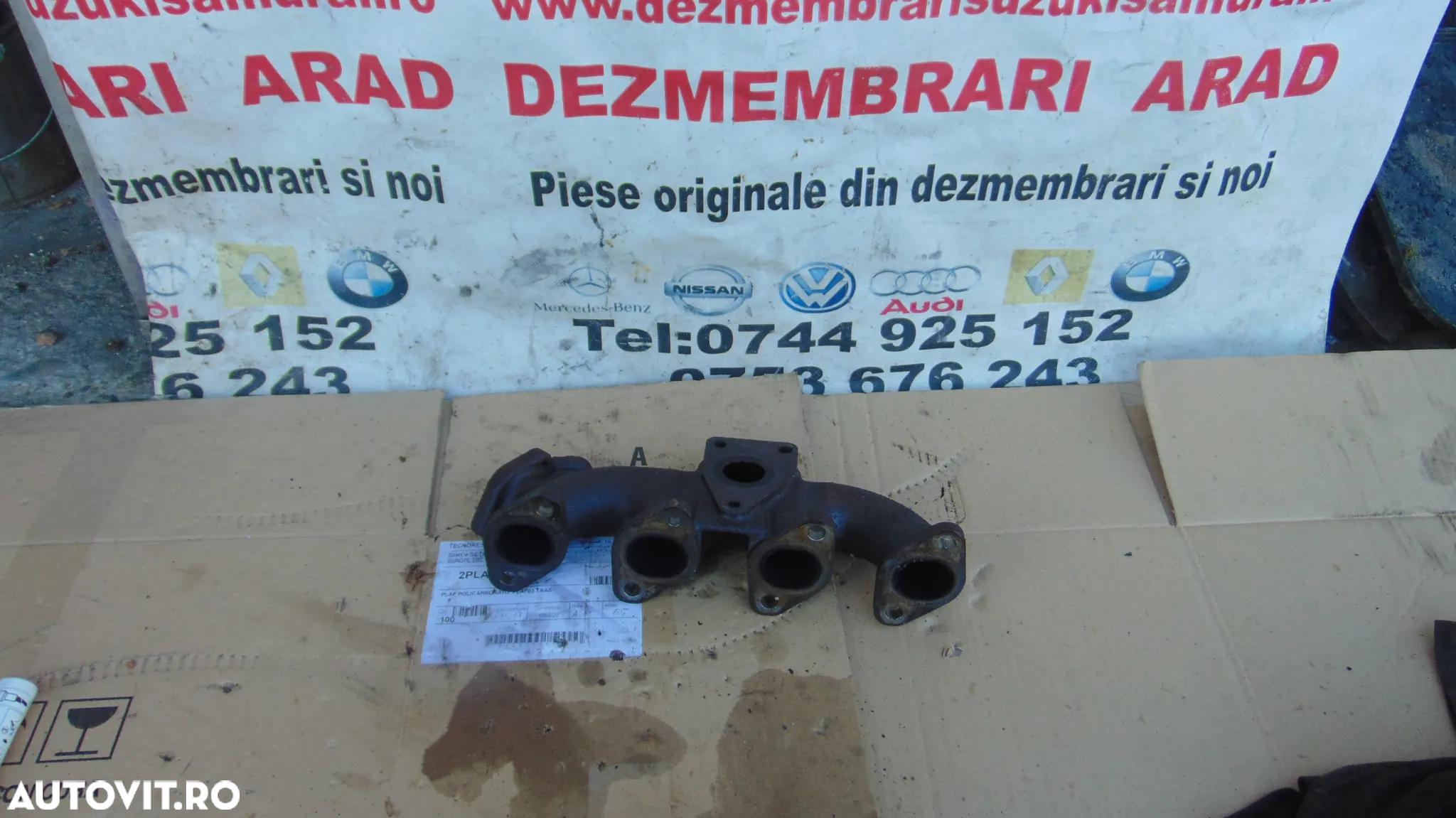 Galerie evacuare renault master 2.3 euro 5 Opel movano mascot dezmembrez - 3