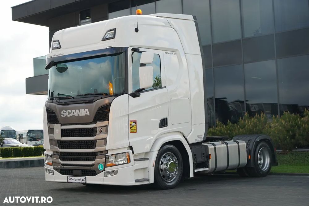 Scania R 500 / RETARDER / I-PARK COOL / PLATĂ JOSĂ / 2022 / 2 REZERVORE 1200 L - 2