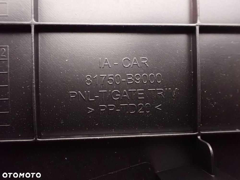 OSŁONA KLAPY BAGAŻNIKA HYUNDAI I10 II  81750-B9000 - 5