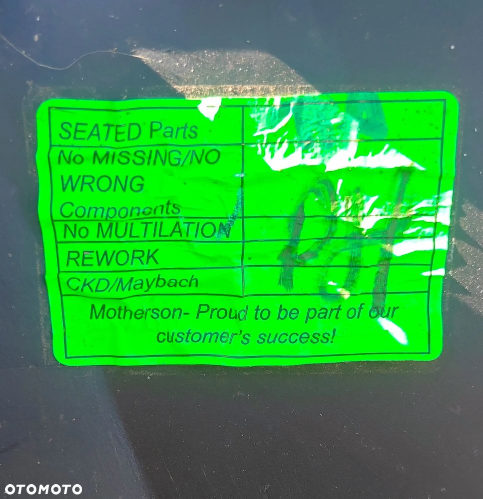 A1678851103 Zderzak Tył Tylny Dokładka A1678858814 Mercedes AMG V167 6xPDC - 12