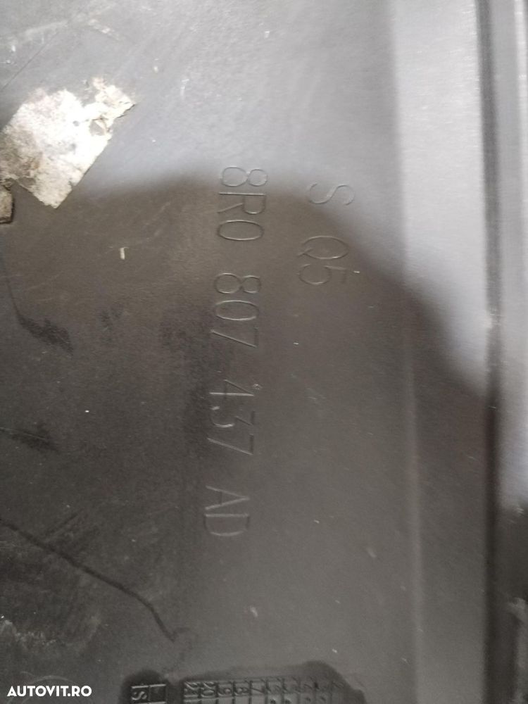 Bara fata Audi Q5 S-Line, SQ5, 2012, 2013, 2014, 2015, 2016, cod origine OE 8R0807437AD. 10598 - 15