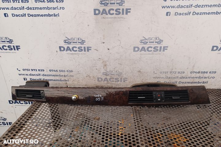 Grila ventilatie bord centru 6910731 6910734 6957145 BMW Seria 5 E60/ - 1
