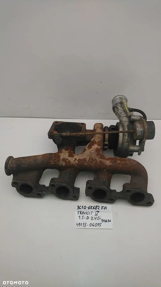 TURBINA 1.5 D 2.4 DI 90KM 125KM TRANSIT V 3C1Q-6K682FA 49135-06015 - 4