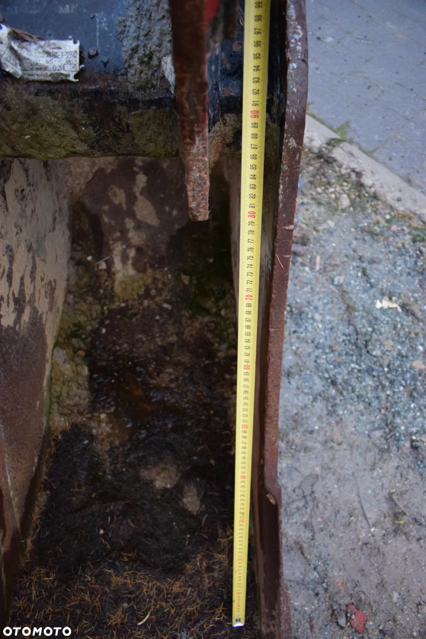 Oryginalna Wąska łyżka JCB kopiąca * 60 CM * fi 65 * Geith Miller Tefra Hill - 20