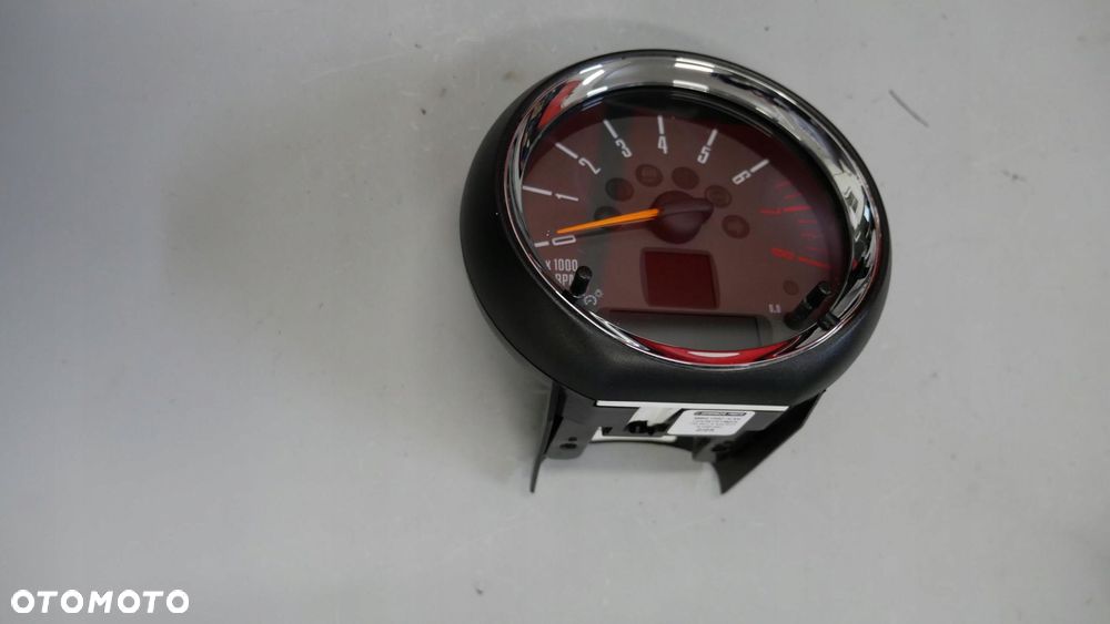 mini cooper r55 r56 r60 s jcw zegary licznik obrotomierz europa 9325803 km - 5