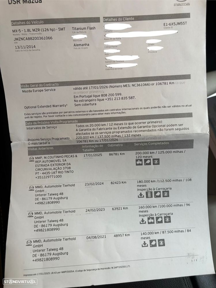 Mazda MX-5 1.8 MZR Sendo - 31