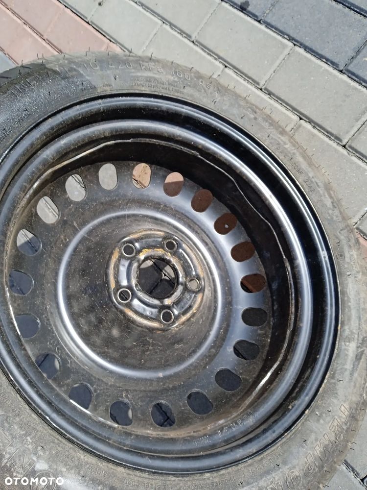 Audi A4 B7 Koło Zapasowe R17 4J Opona Goodyear 125/80 8E0601027C - 5
