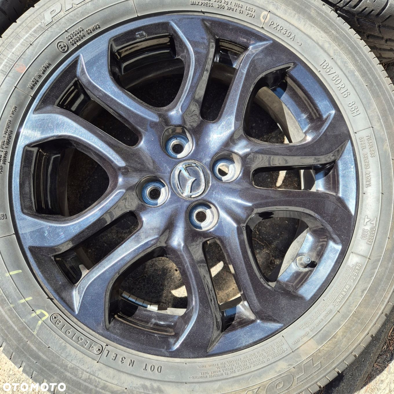 LATO KOŁA 16 ORYGINAŁ MAZDA 2 KIA RIO I20 SWIFIT PRIUS YARIS 185/60 R16 - 3
