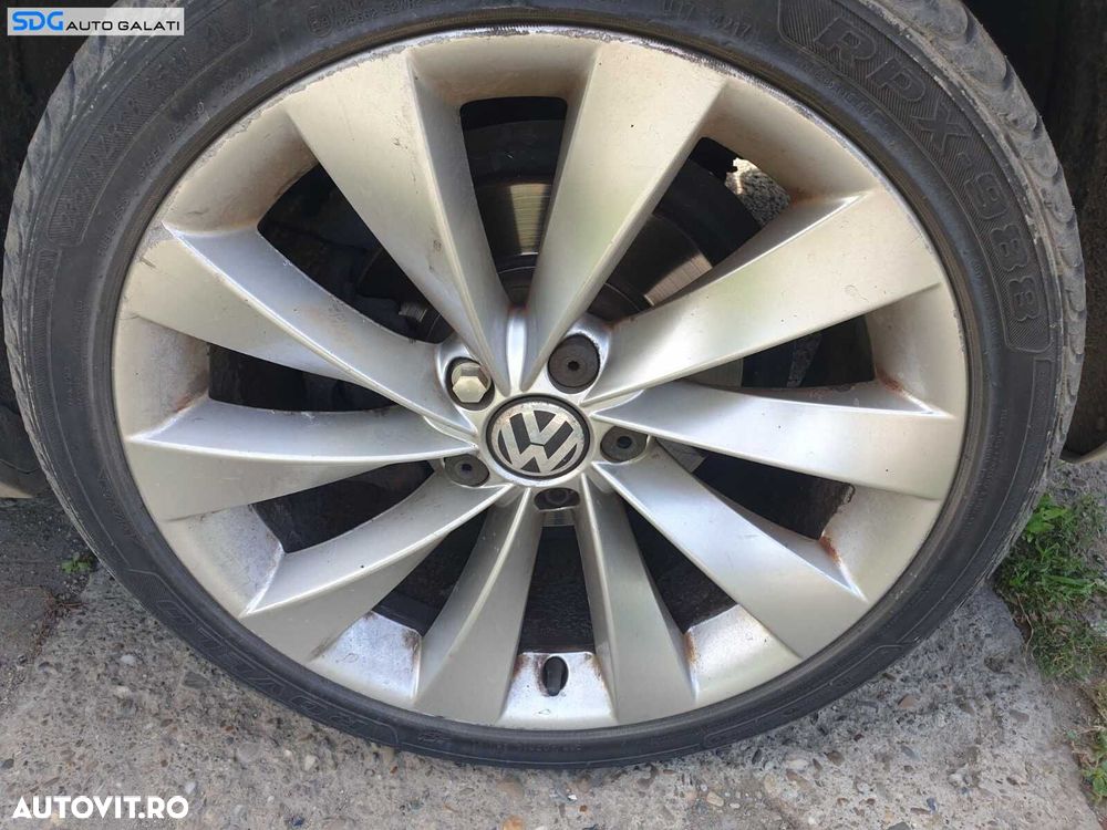 Set 4 Jante Roti Aliaj Interlagos 235 40 18 R18 5x112 8Jx18H2 ET41 Volkswagen CC 2012 - 2017 Cod 3C8601025D - 3