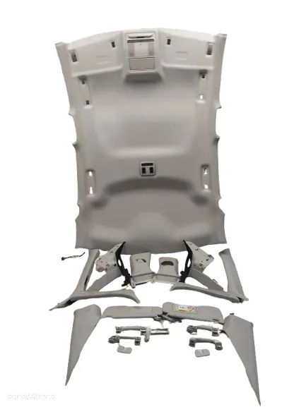 JAGUAR XF X260 SEDAN PODSUFITKA PANEL SŁUPKI SŁUPEK SŁONECZNIKI RĄCZKI ZAŚLEPKI KOMPLET ORYGINAŁ - 1