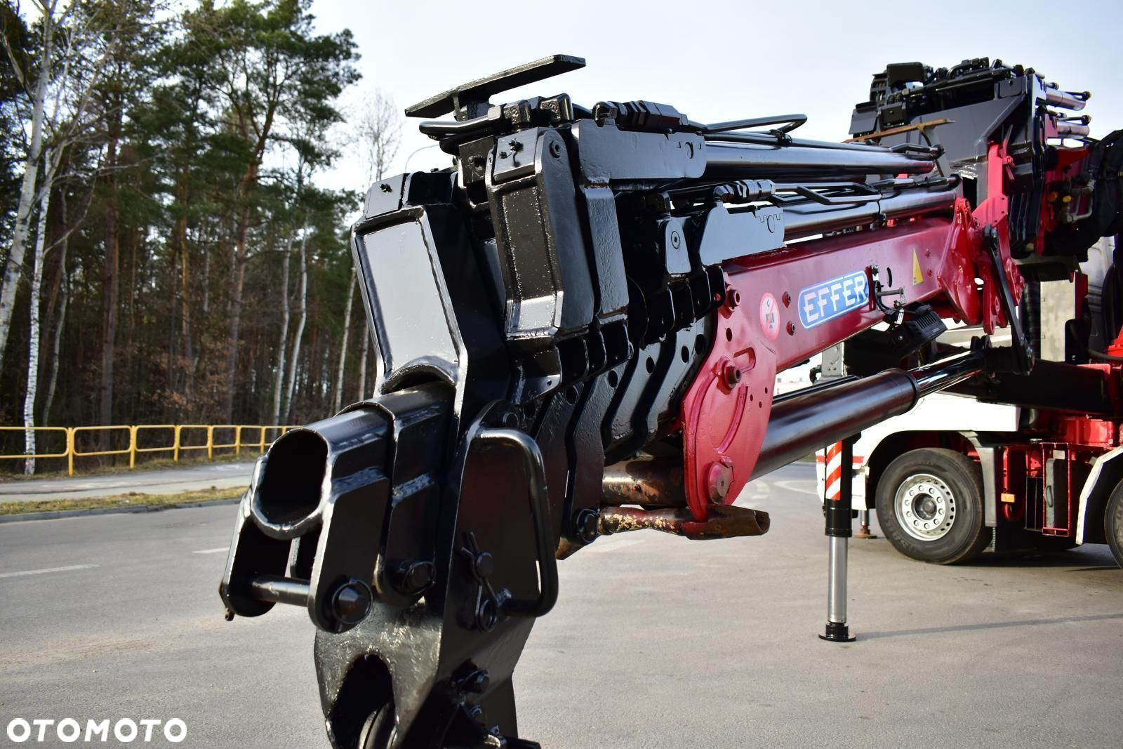 Volvo FH 520 8x2 EFFER 850 Fly Jib HDS Żuraw Wciągarka - 16