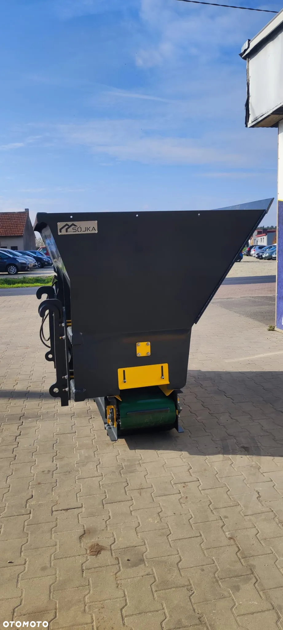 Łyżka - szufla - do separatu, ścielenia, ścielarka, rozścielacz - euro, JCB, manitou, JLG, Merlo, Matbro, Kramer, Dieci, Terex - 12