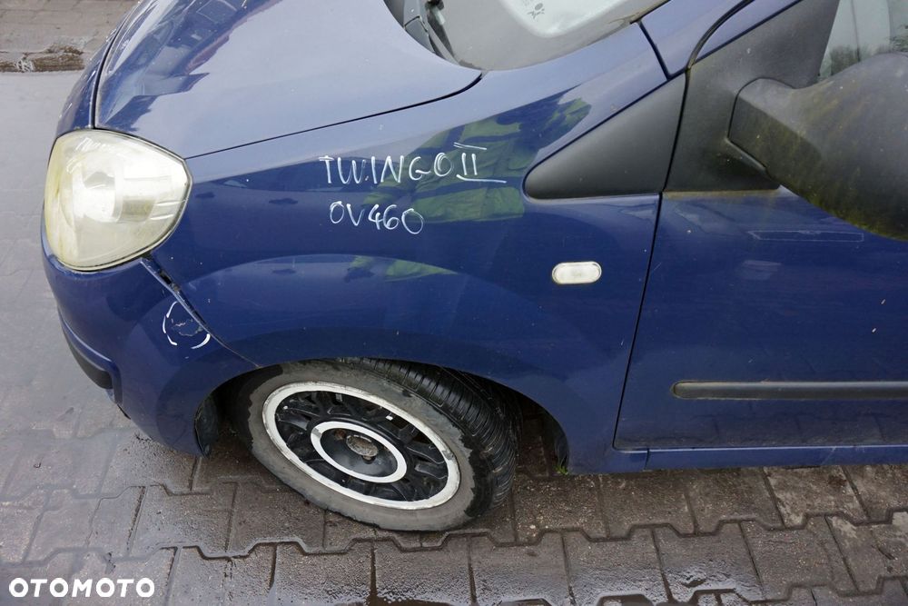 MASKA ZDERZAK BŁOTNIKI LAMPY TWINGO II OV460  RENAULT 2007-2014 GRANATOWY PRZÓD KOMPLETNY - 10