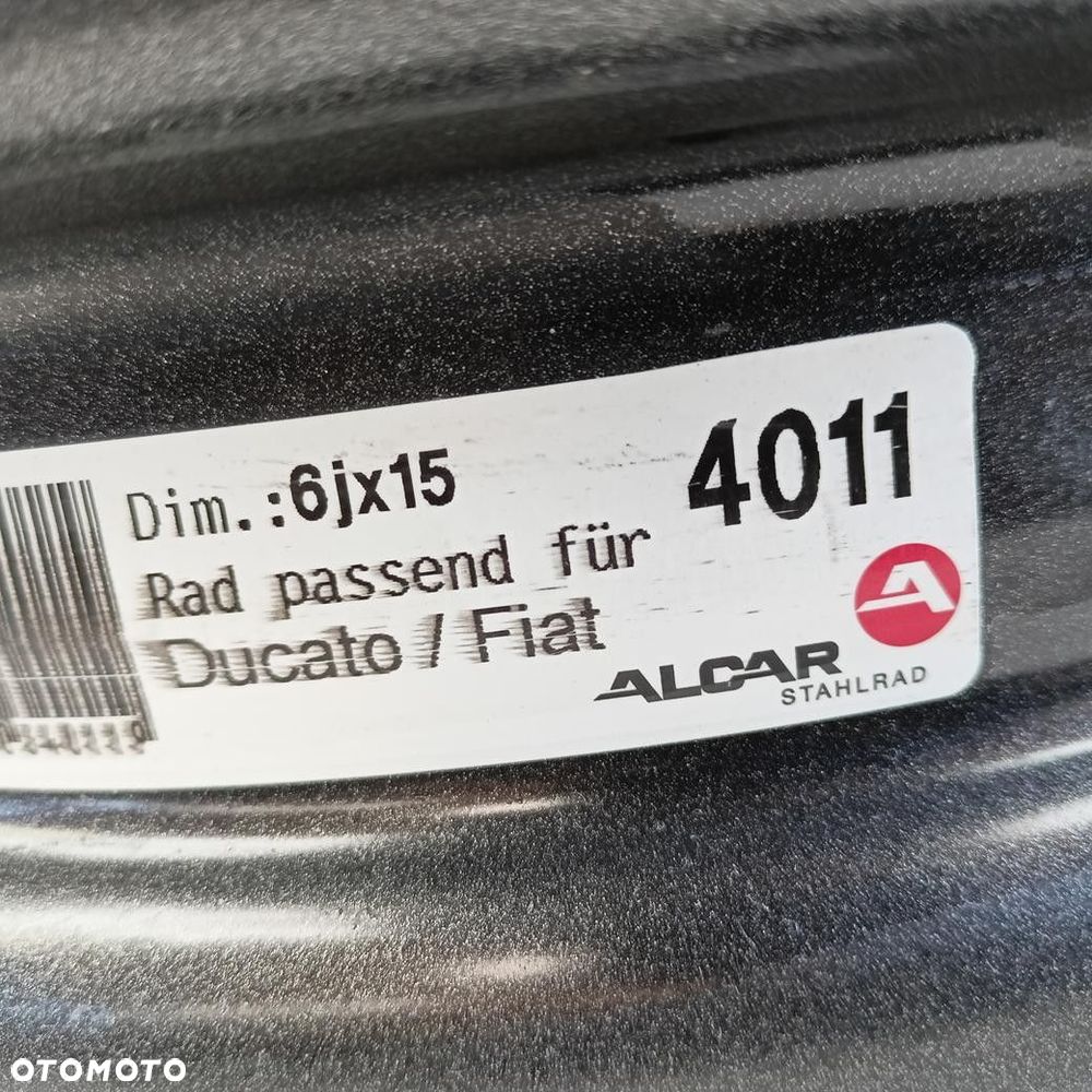 Felgi 5x118 15 Ducato Jumper Boxer 4szt (F4395) - 7