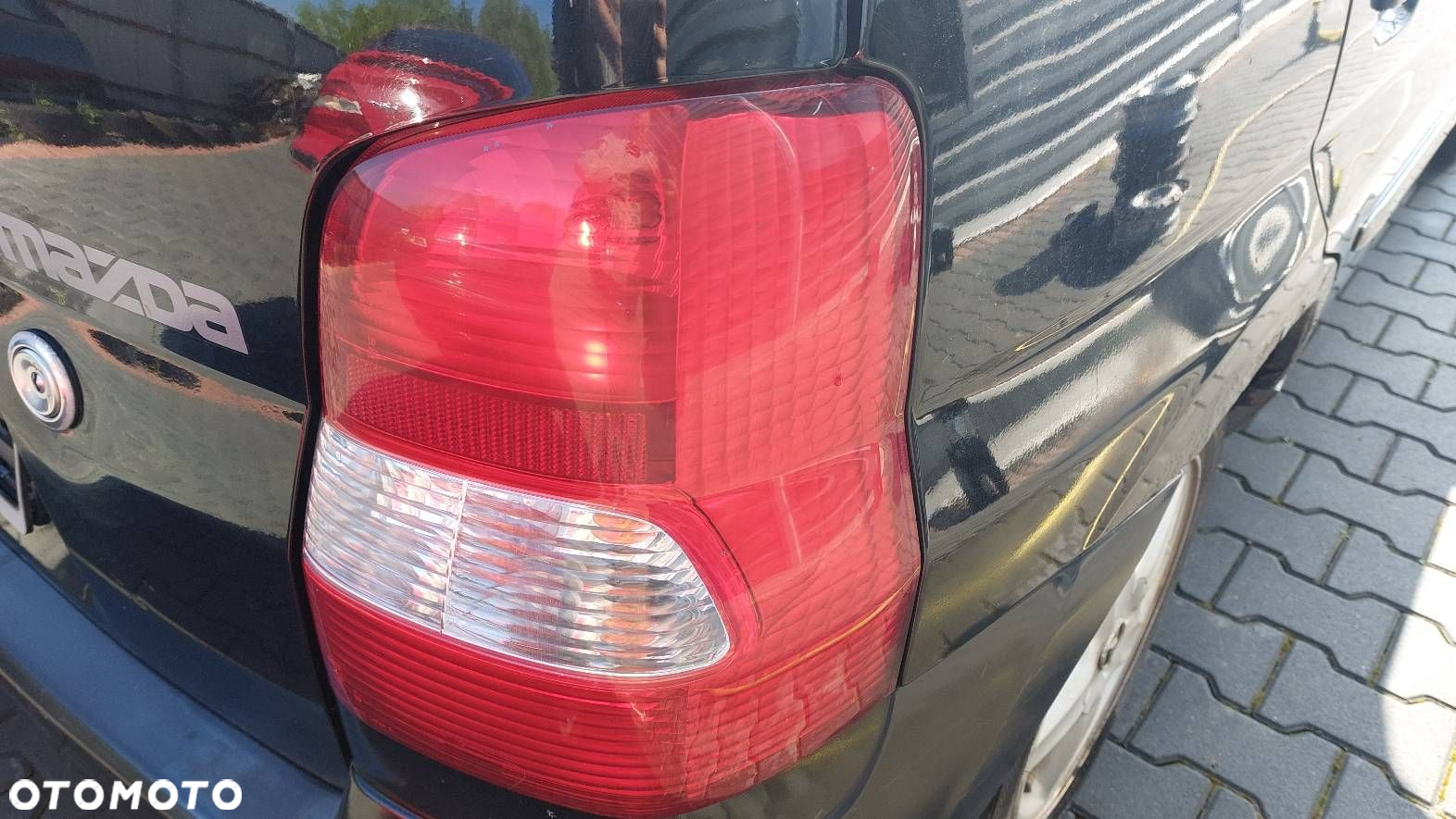 KOMPLETNY TYŁ DEMIO I A3F KLAPA BAGAŻNIKA ZDERZAK TYŁ LAMPY SPOILER - 9