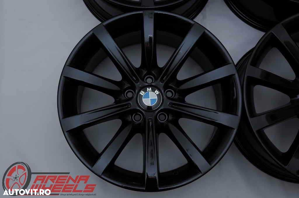 Jante Noi 18 inch Originale BMW Seria 5 F10 F11 F12 F13 F06 R18 Negru - 5