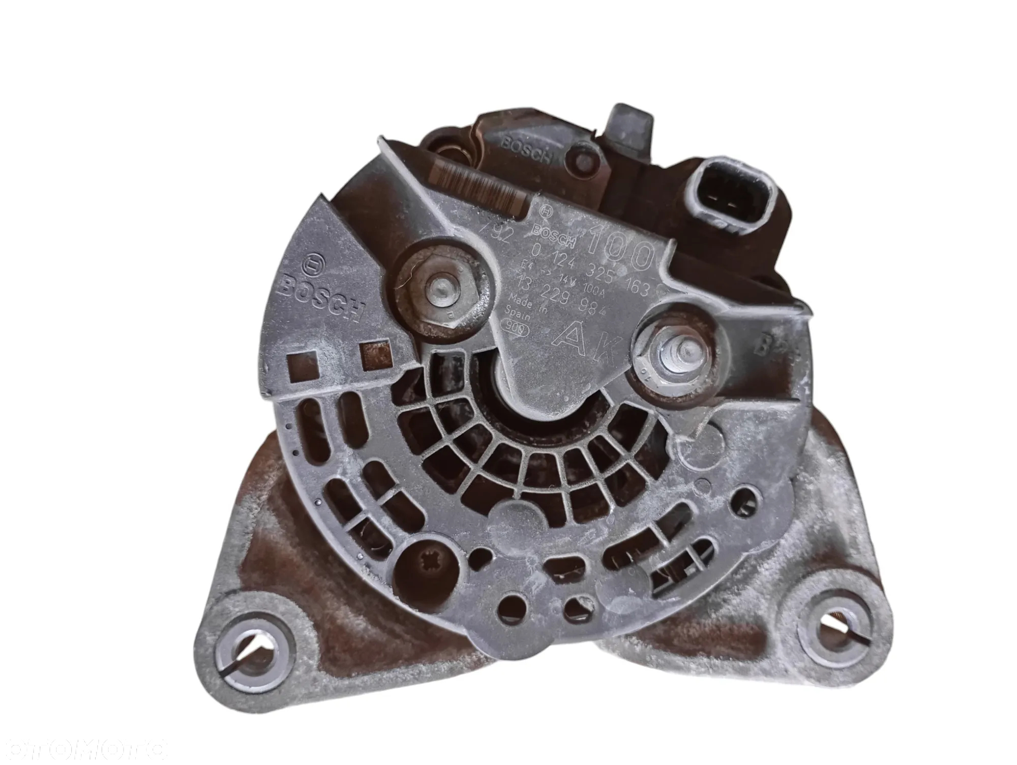 Alternator Opel Astra H Zafira B Vectra C 1.6 B 0124325163 - Gwarancja Wysyłka - 3