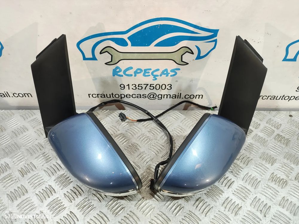 ESPELHO RETROVISOR ESQUERDO DIREITO VW VOLKSWAGEN TOURAN 2 II MK2 1T3 ESPELHOS RETROVISORES ELETRICOS AQUECIDOS - 22