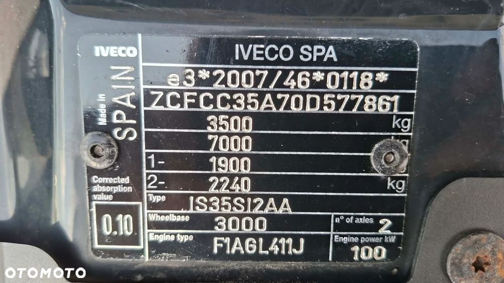 Iveco 35S14, 35S13, 35S16, 35C13,35C14 - 17