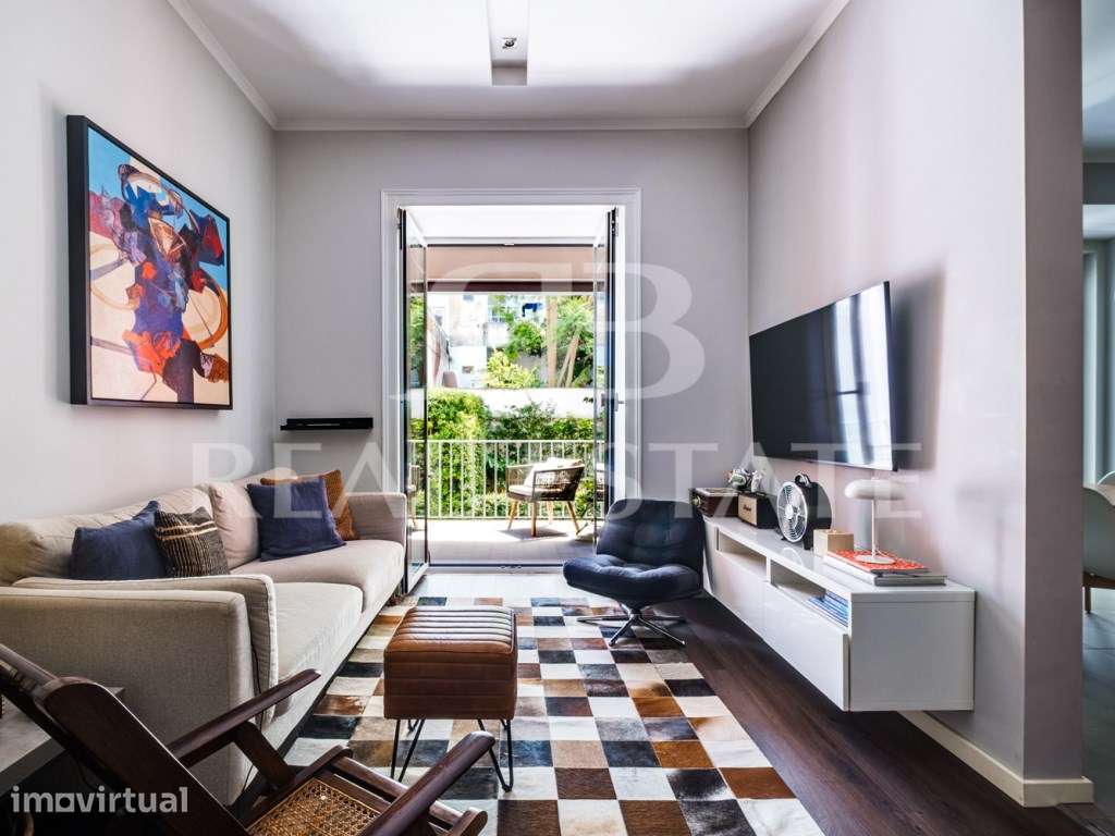 T2 com JARDIM privado e TERRAÇO - entre a Estefânia e Arroios, pert... - Grande imagem: 3/37